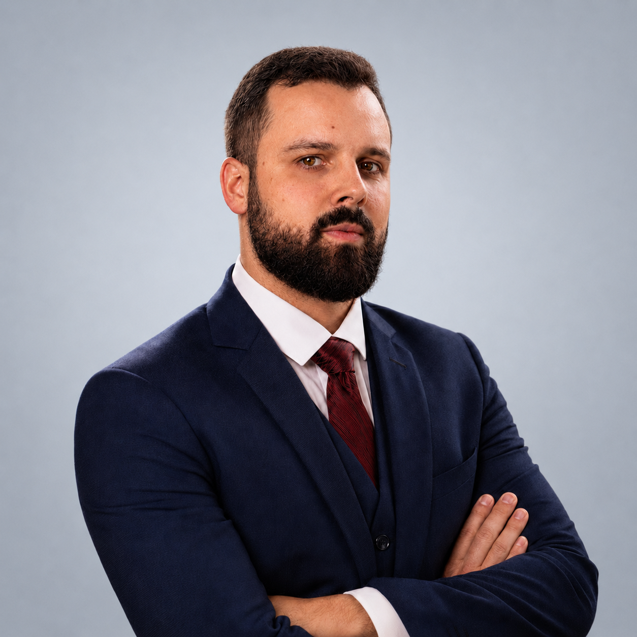 Guilherme Bortoni em atendimento